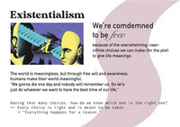 Existentialism vs Absurdism