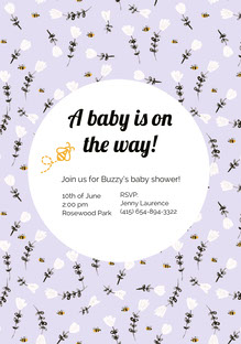 Baby Shower Invitations Adobe Spark