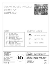 Residential Project Set W Spec Sheets