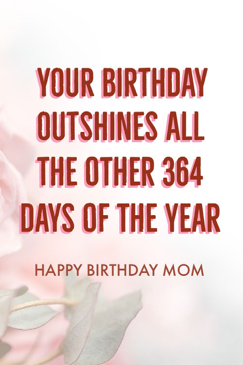 best bday wishes for mother