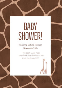 Make Your Own Baby Shower Invitations For Free Adobe Spark