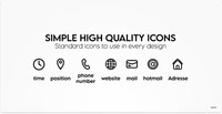 SIMPLE HIGH QUALITY ICONS