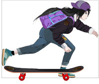 Anime Character SkateBoard