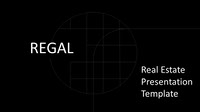 REGAL - Real Estate Presentation Template