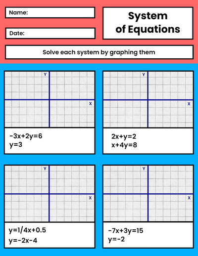 Free Math Worksheet Templates | Adobe Express