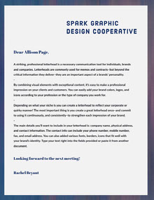 Letter Format Make Your Own Letter With Our Templates Adobe Spark