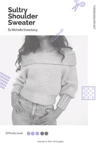 SultryShoulderCrochetSweaterPattern