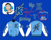 Varsity Jacket Design Kingsplay Brand