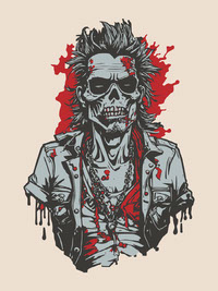 rocker_zombie_tshirt_illustration_1001