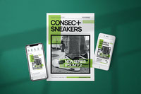 Sneakers Brand Launch - Flyer Media Kit