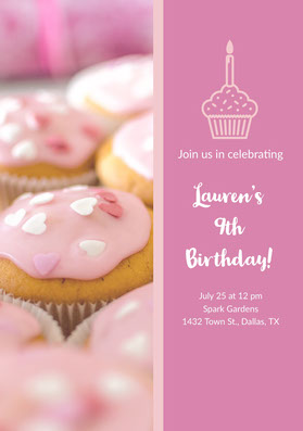 Birthday Invitations Adobe Spark