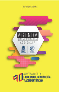 Agenda Universitaria FCA Ago 2017