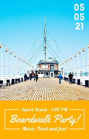 Kostenlose Online Party Flyer Gestalten Adobe Spark