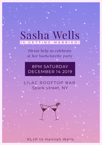 Free Party Invitation Templates Adobe Spark