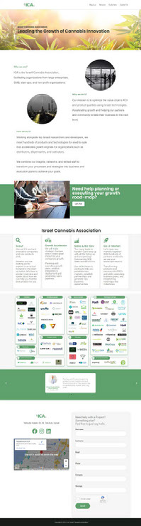 Israel Cannabis Association UI