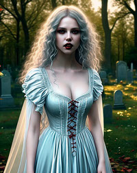 Albino vampiress