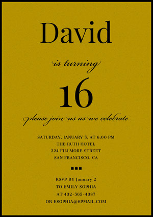 Free Sweet 16 Invitation Templates Adobe Spark