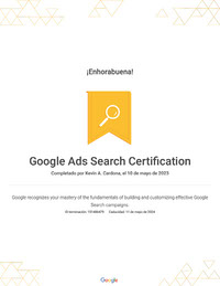 Google Ads - Search Certification