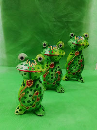 Indonesia green frog