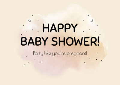 Baby shower day best sale