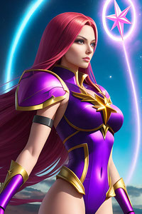 Marvels Constest of Champions-and_DC_Starfire-inspired  character