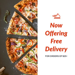 Free Customizable Templates With Pizza Adobe Spark
