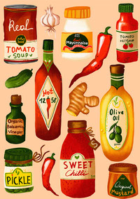 Sauces poster A4