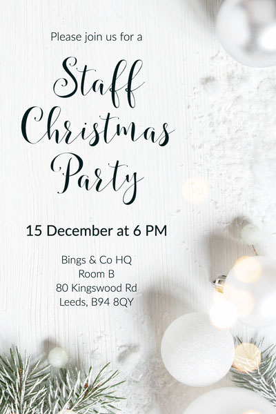 Christmas invitation deals
