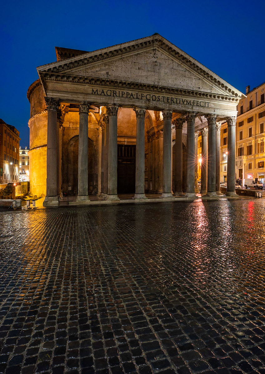 Photographing the Pantheon in the Rain | Edit | Photoshop Lightroom
