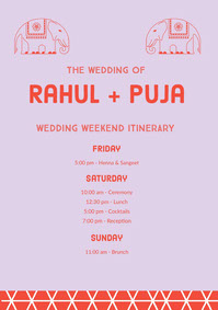 Make Custom Wedding Programs For Free Adobe Spark