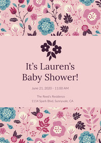 baby shower invitation card design online