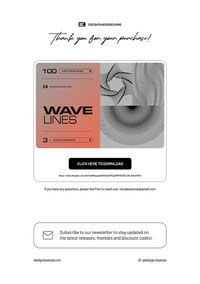 Wave Lines - 100 Vector Shapes :: Behance