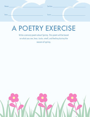 Free Poem Templates: Poetry Templates for Instagram and More Adobe Spark