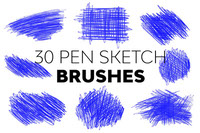 Pen Sketch Brushes