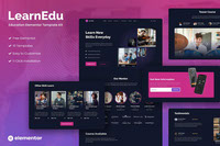 LearnEdu - Education  Online Learning Elementor