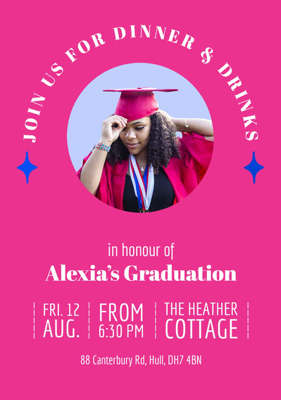 Free Graduation Invitation Templates Adobe Express