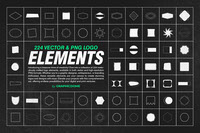 224 Vector Logo Elements
