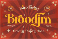Free Broodim  Display Font