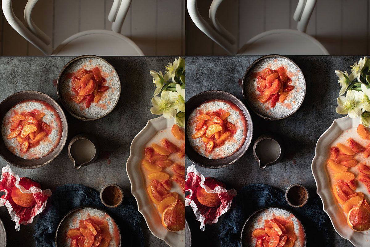 Selectively Edit a Food Image Using Masking