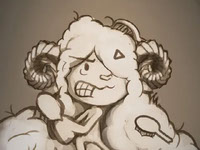 Fluffy Sheep 841 2