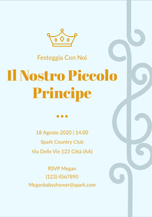 Crea Gratuitamente Inviti A Un Baby Shower Adobe Spark