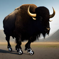 Buffalo On Skates