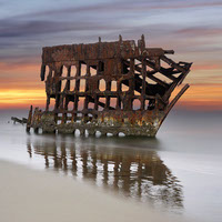 Wreck of the Peter Iredale - Full Rights