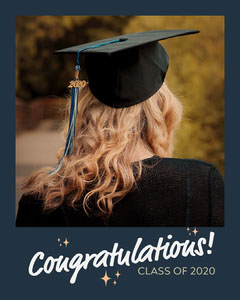 Graduation Congratulations Templates Adobe Spark