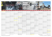 GymGear 2020 Wall Calendar