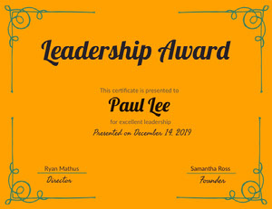 6 Free Certificate Samples Free Sample Templates Free