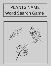 plants name word search puzzle