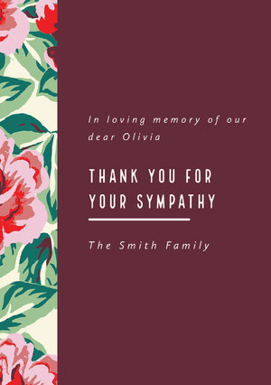 Plantillas De Tarjetas De Condolencias Personalizadas Gratis Adobe Spark