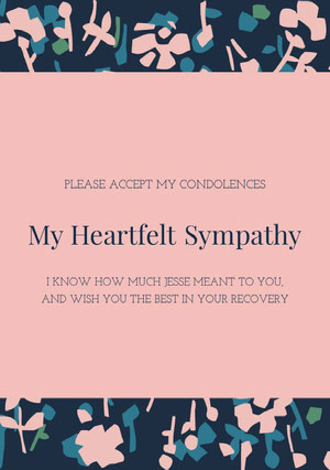 Plantillas De Tarjetas De Condolencias Personalizadas Gratis Adobe Spark