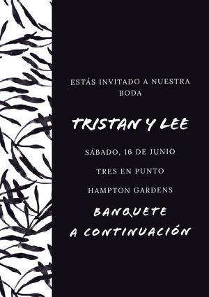 Creador De Invitaciones Para Boda Hacer Invitaciones De Matrimonio Online Gratis Adobe Spark